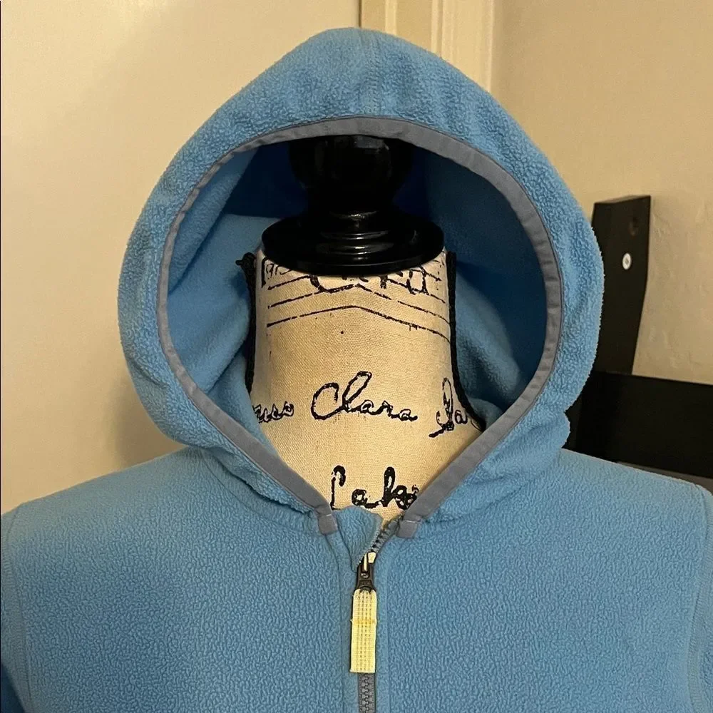 Patagonia Girls Blue Multicolor Zip Up Hoodie Sweatshirt Gorpcore Outdoor